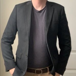 Banana Republic Slim Fit 38S Charcoal Blazer
